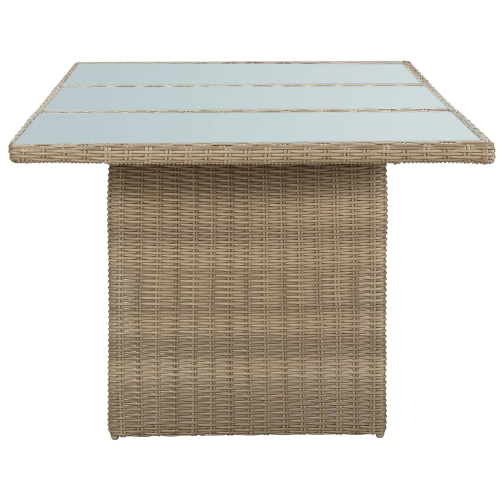 9-delige Tuinset poly rattan