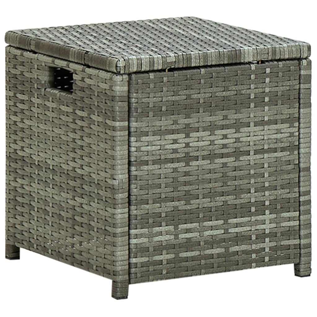 6-delige Loungeset met kussens poly rattan