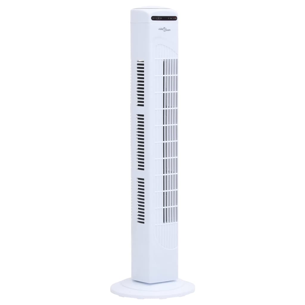 Torenventilator met afstandsbediening en timer ø24x80 cm