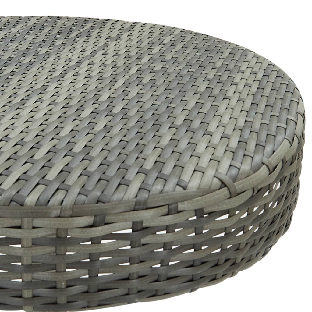 3-delige Tuinbarset poly rattan