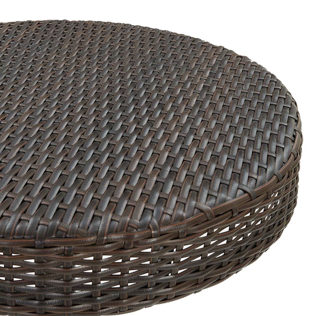 3-delige Tuinbarset poly rattan