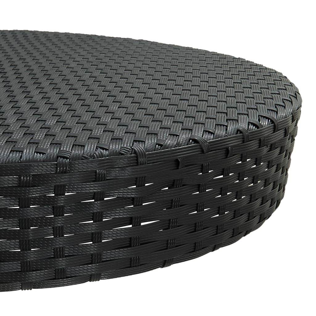 3-delige Tuinbarset poly rattan