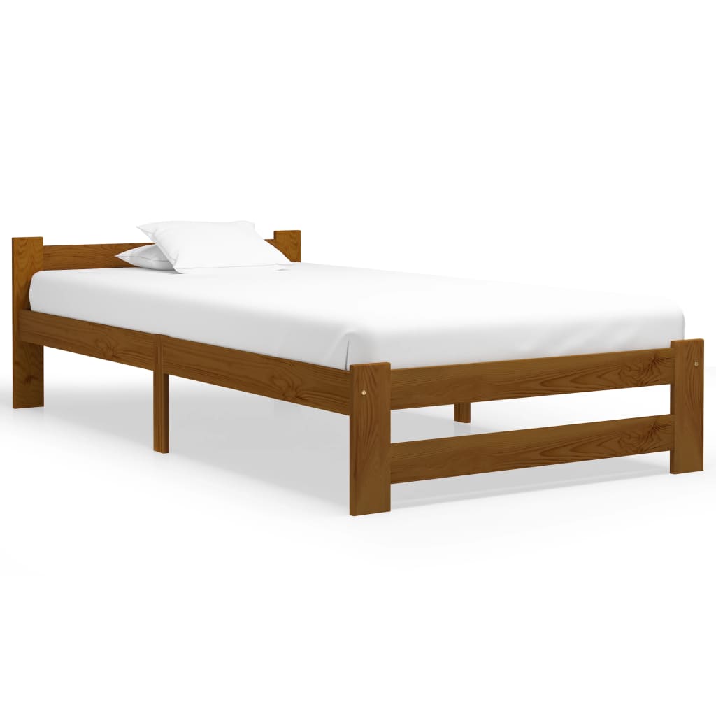 Bedframe massief grenenhout 140x200 cm