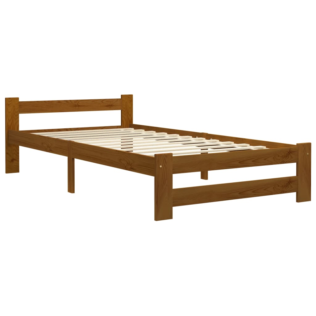 Bedframe massief grenenhout 140x200 cm