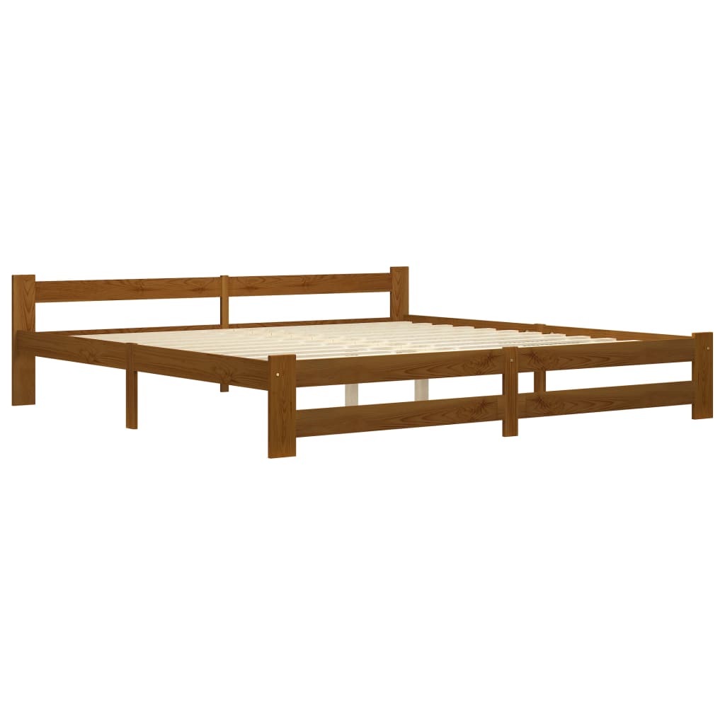 Bedframe massief grenenhout 140x200 cm