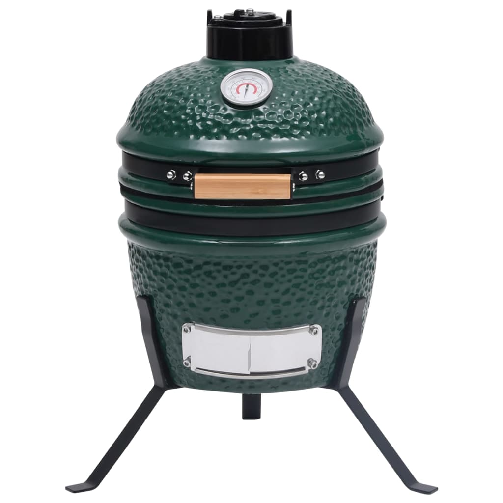 Kamado barbecue 2-in-1 56 cm keramiek