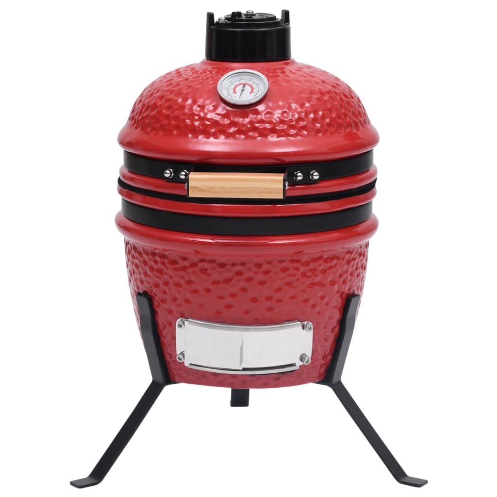 Kamado barbecue 2-in-1 56 cm keramiek