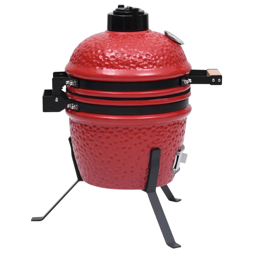 Kamado barbecue 2-in-1 56 cm keramiek