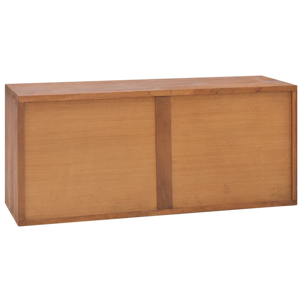 Tv-meubel 90x30x40 cm massief teakhout