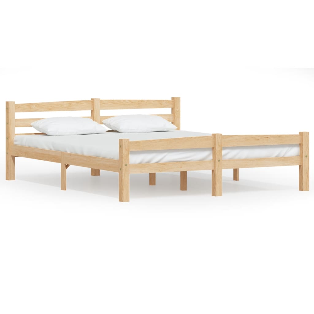 Bedframe massief grenenhout 120x200 cm