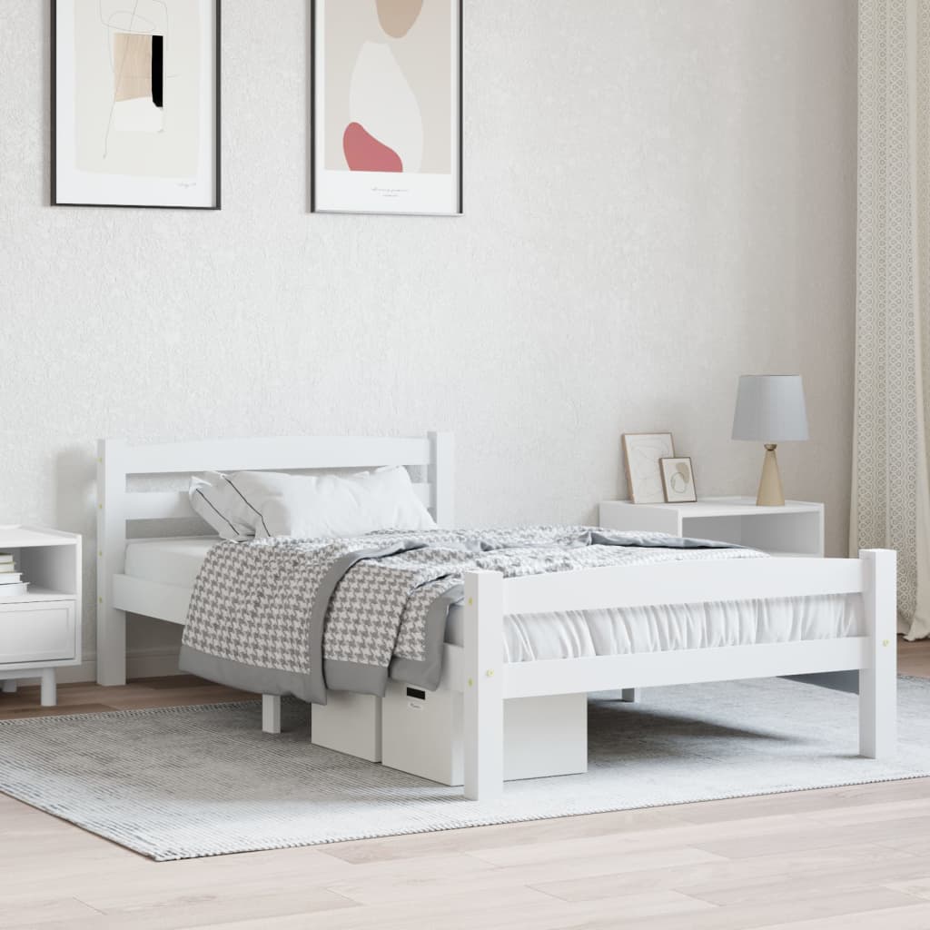 Bedframe massief grenenhout 120x200 cm