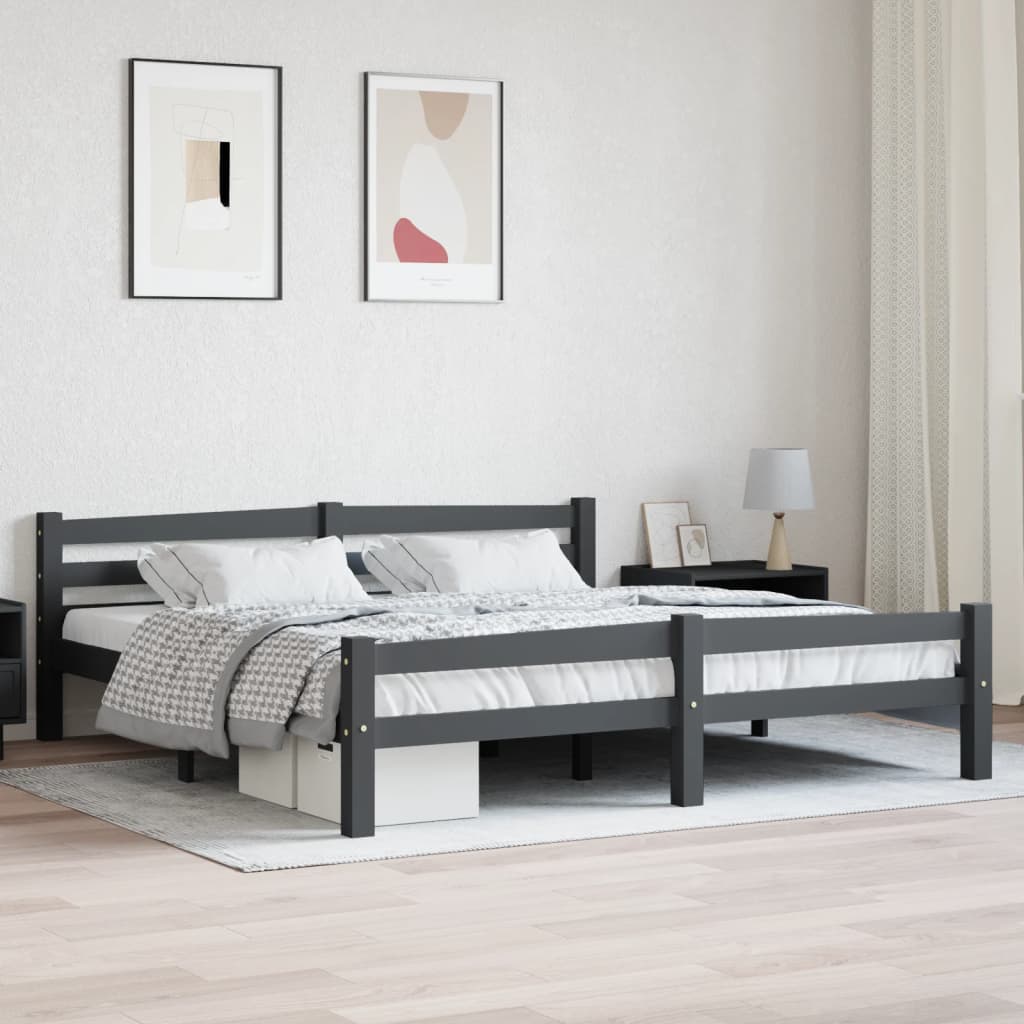 Bedframe massief grenenhout 120x200 cm