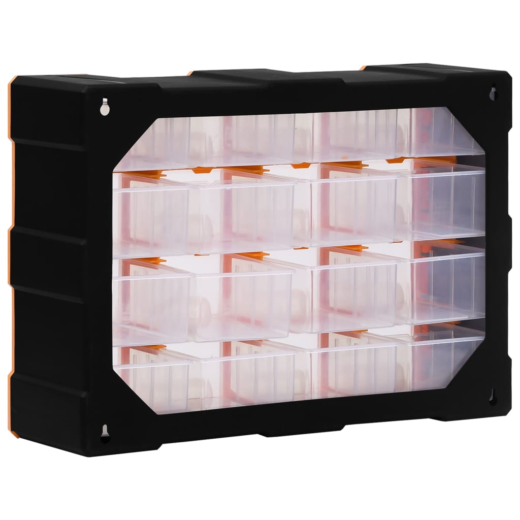 Organiser met 40 lades 52x16x37,5 cm