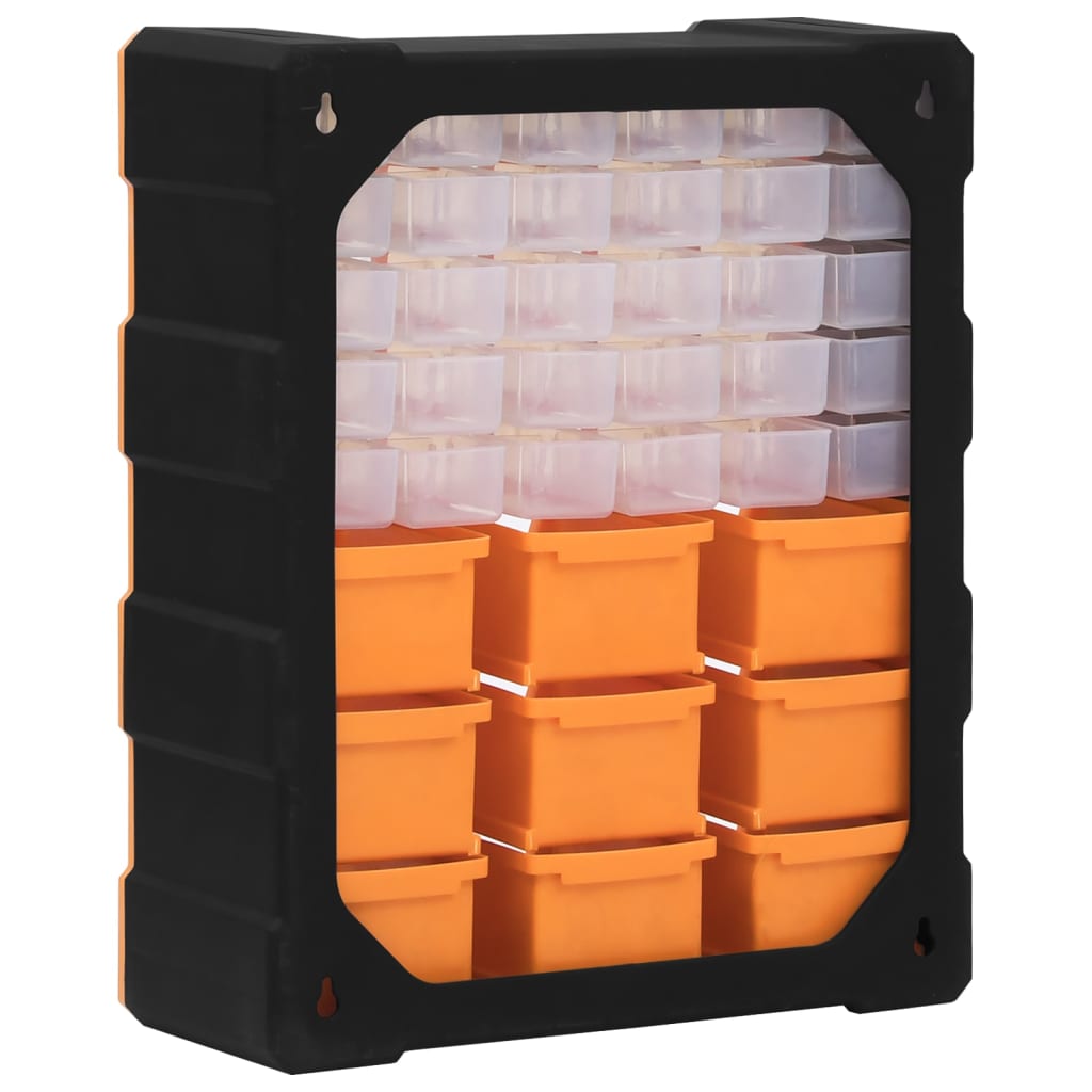 Organiser met 40 lades 52x16x37,5 cm