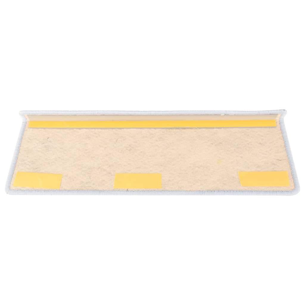 Trapmatten zelfklevend 15 st sisal-look 65x21x4 cm