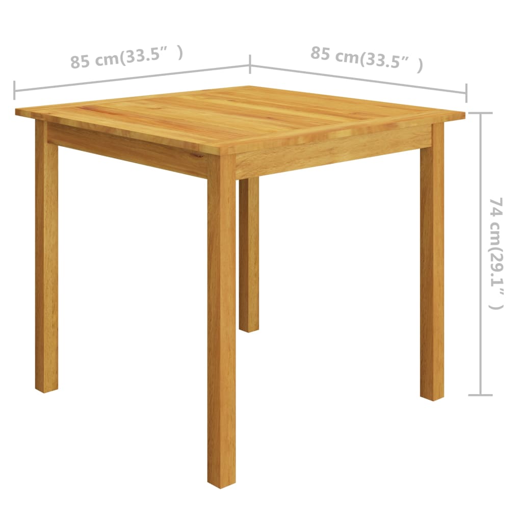 3-delige Tuinset zwart