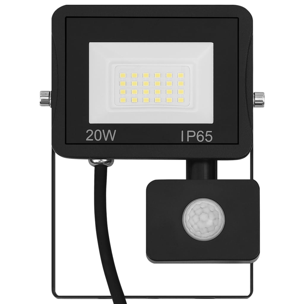 Spotlight met sensor LED 30 W warmwit