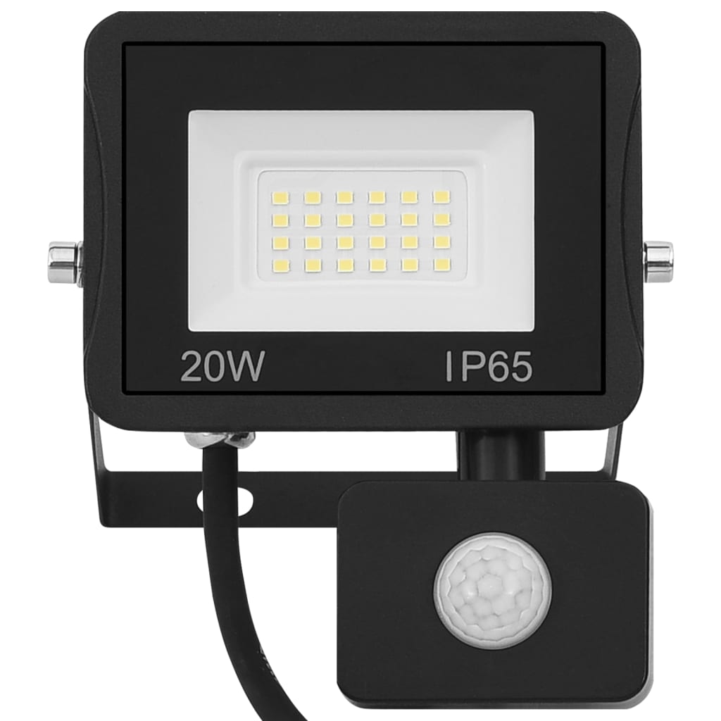 Spotlight met sensor LED 30 W warmwit