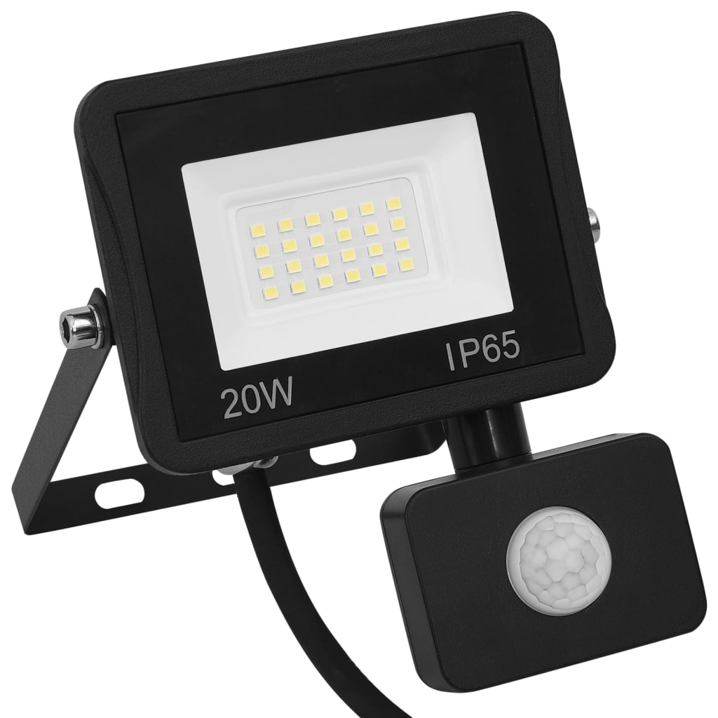 Spotlight met sensor LED 30 W warmwit