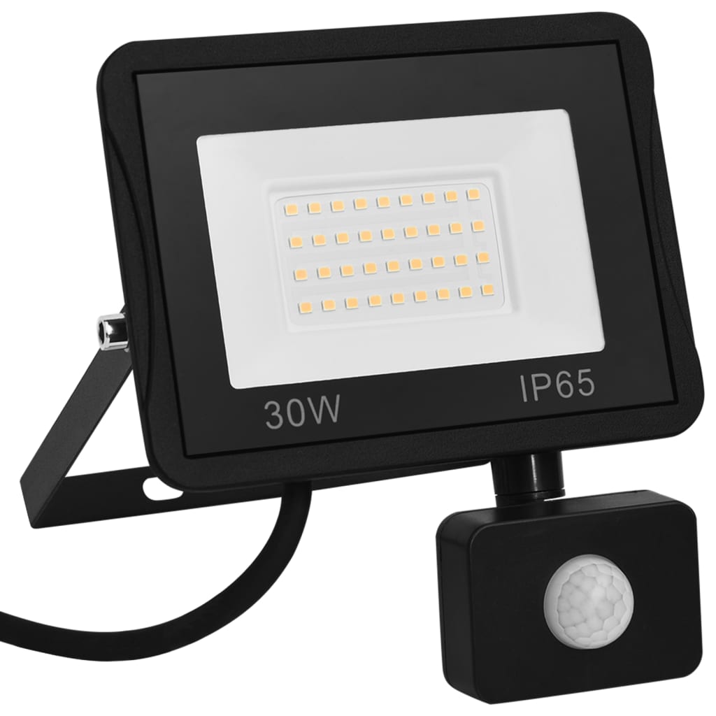 Spotlight met sensor LED 10 W warmwit