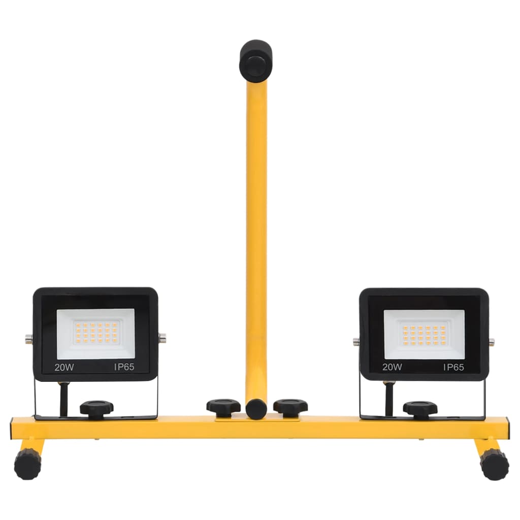 Spotlight met handvat LED 2x20 W