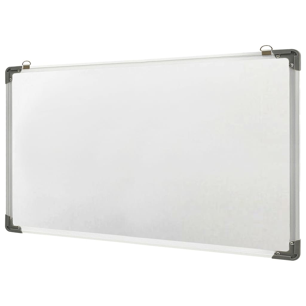 Whiteboard magnetisch 50x35 cm staal wit