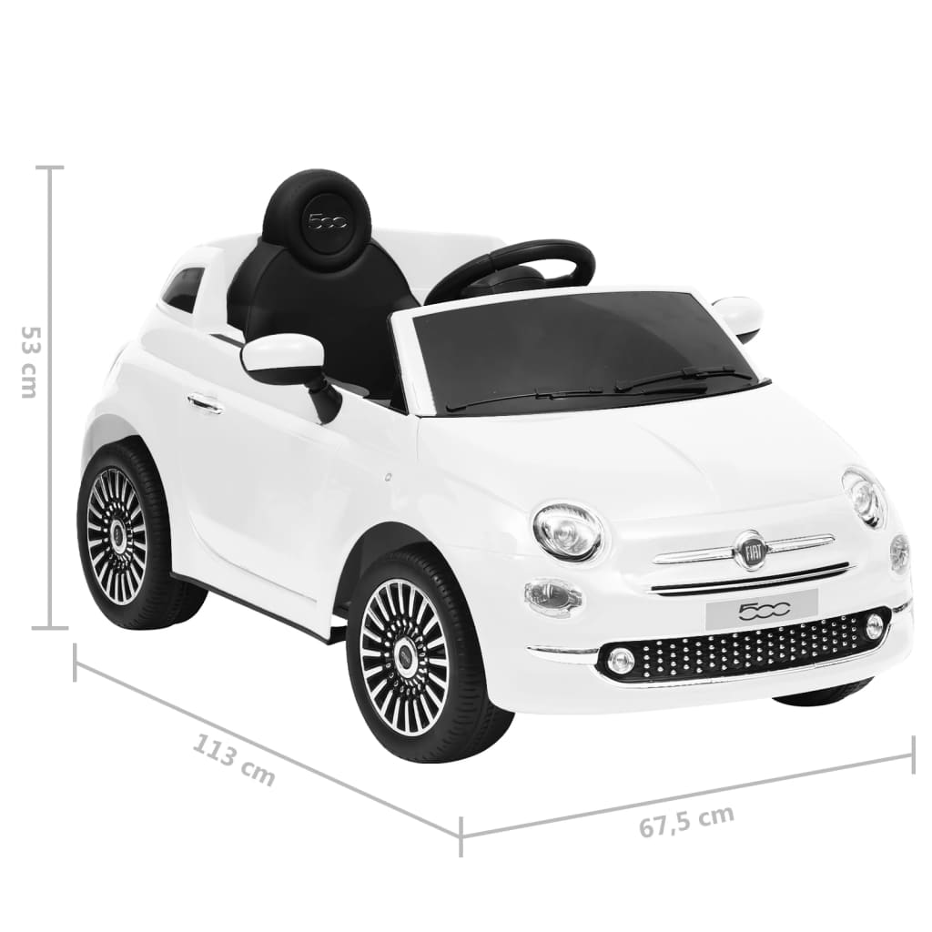 Kinderauto Fiat 500 elektrisch