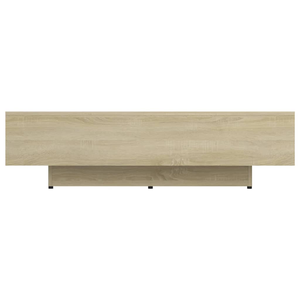 Salontafel 100x49,5x31 cm bewerkt hout eikenkleurig