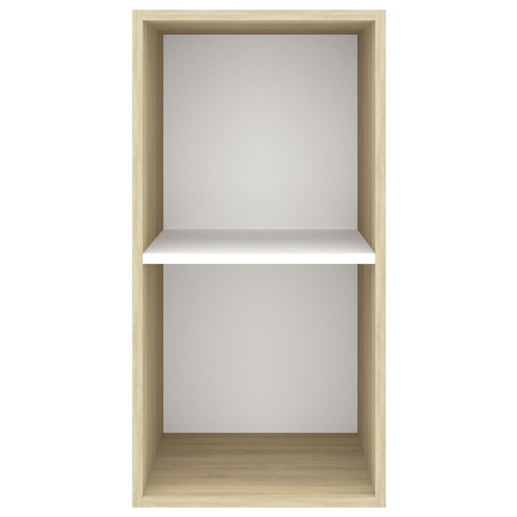 Tv-wandmeubel 37x37x72 cm bewerkt hout