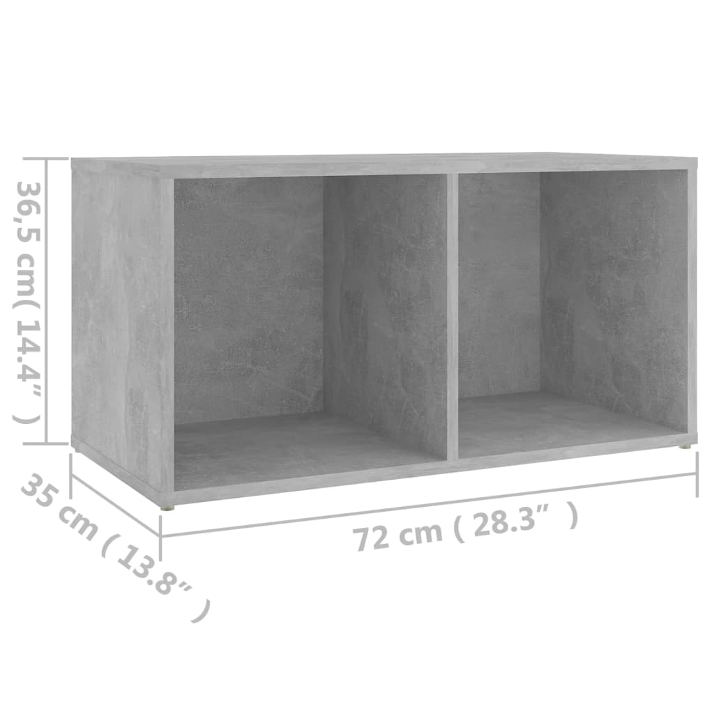 Tv-meubel 72x35x36,5 cm bewerkt hout