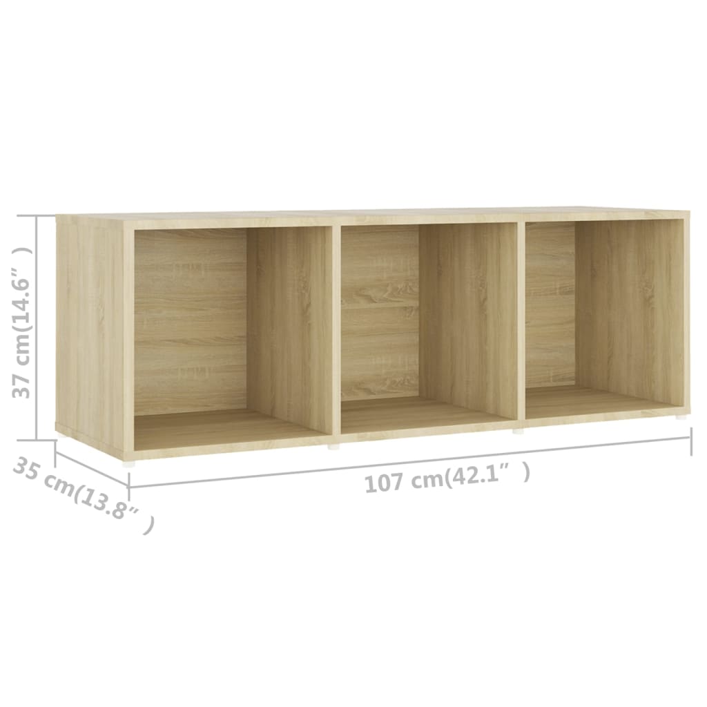 Tv-meubel 72x35x36,5 cm bewerkt hout