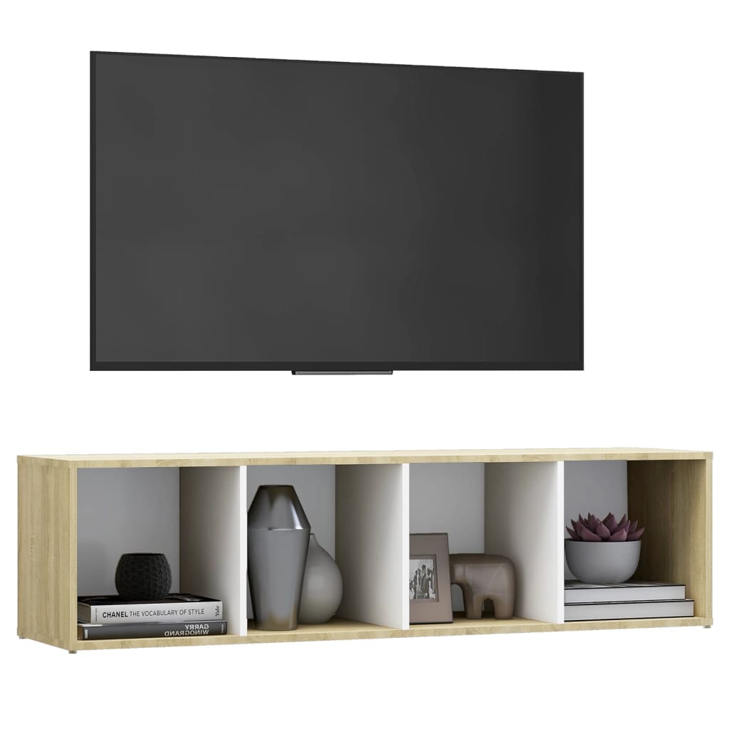 Tv-meubel 72x35x36,5 cm bewerkt hout