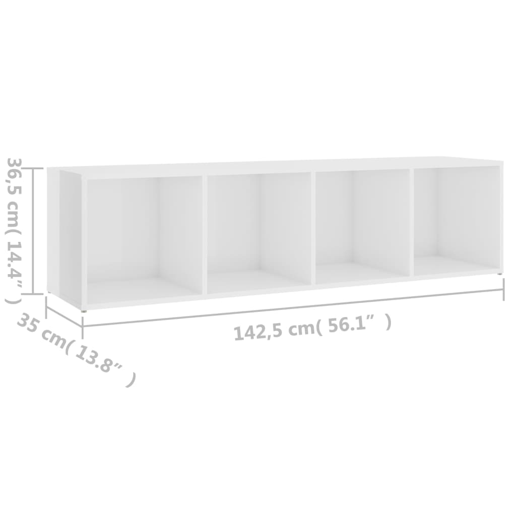 Tv-meubel 72x35x36,5 cm bewerkt hout