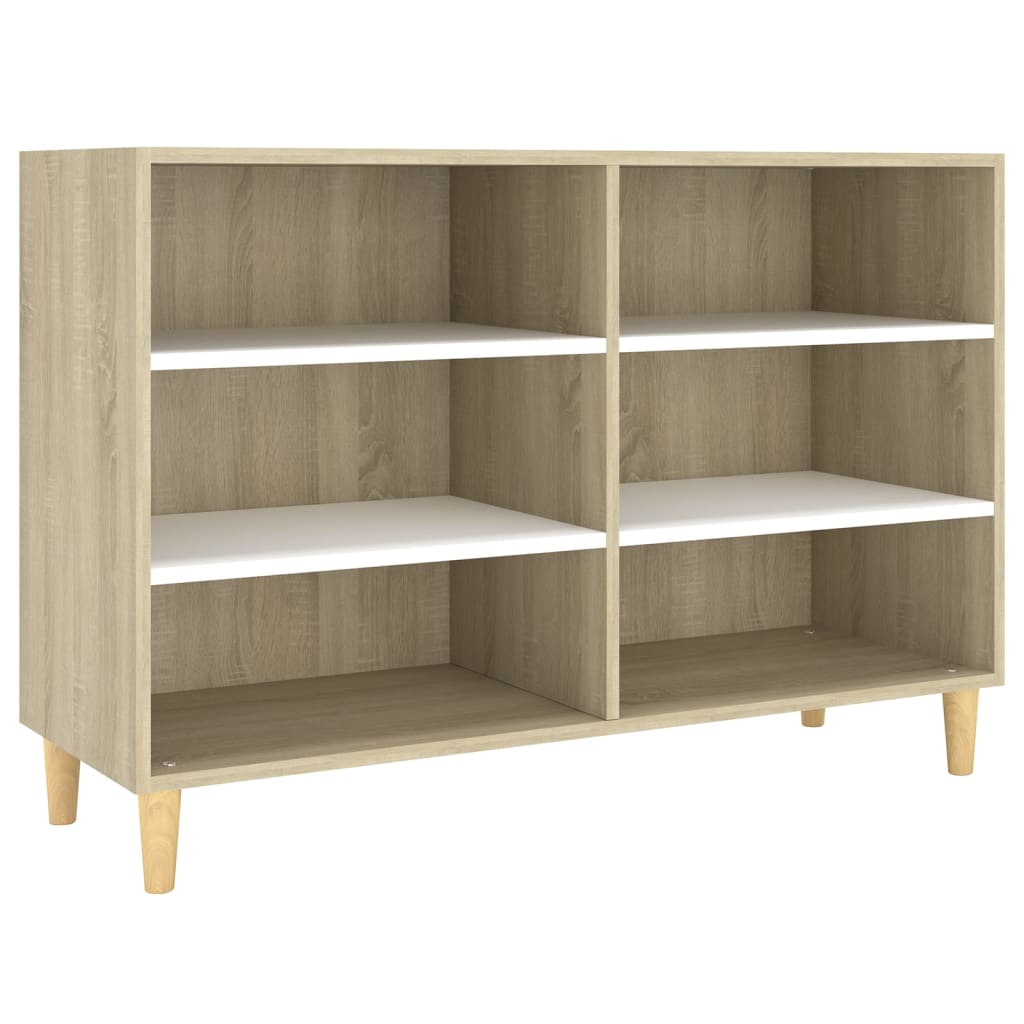 Dressoir 103,5x35x70 cm bewerkt hout