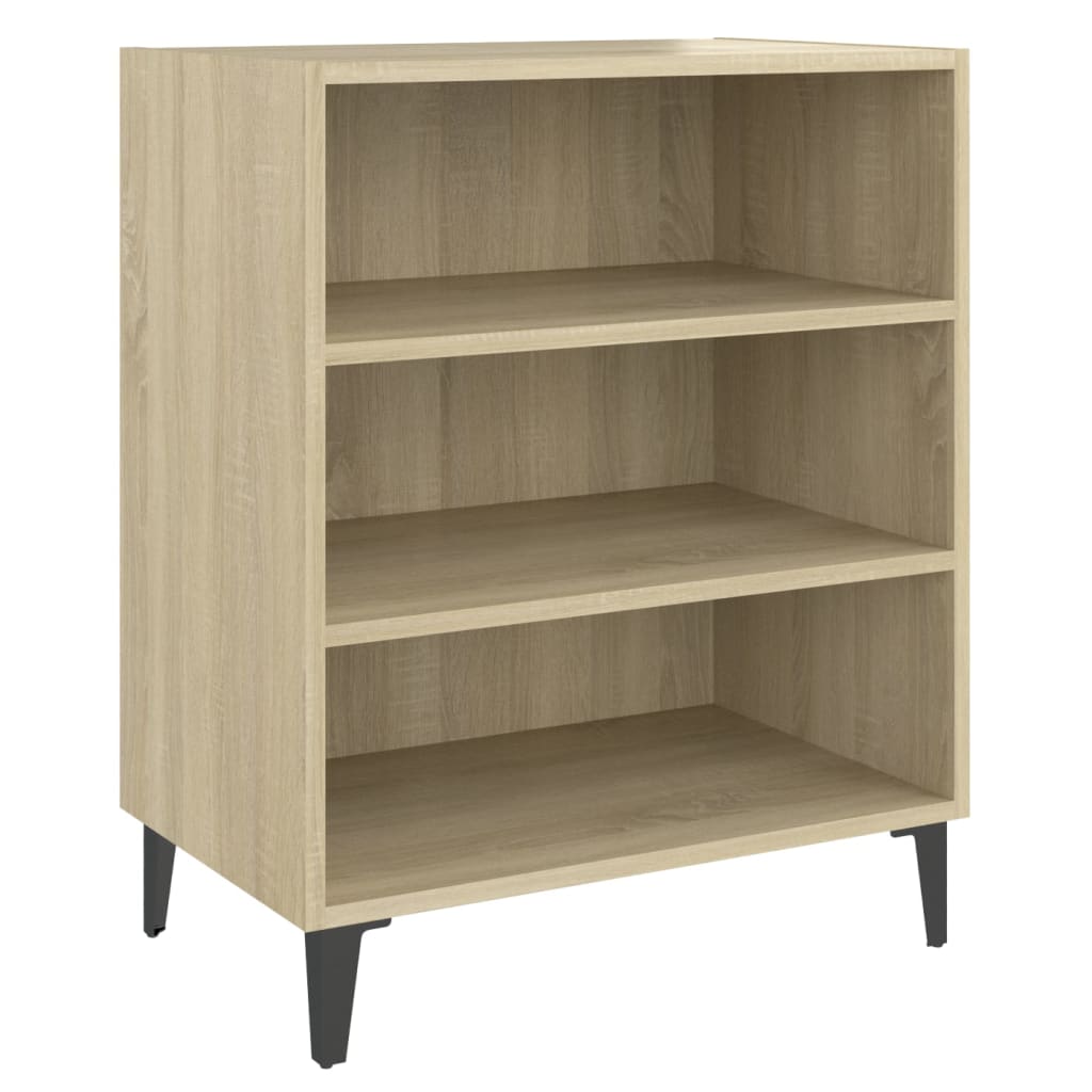 Dressoir 57x35x70 cm bewerkt hout