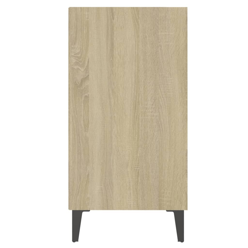 Dressoir 57x35x70 cm bewerkt hout