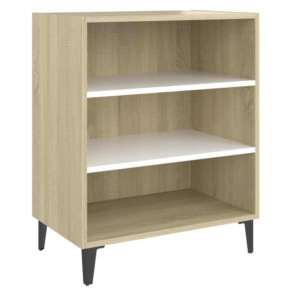 Dressoir 57x35x70 cm bewerkt hout