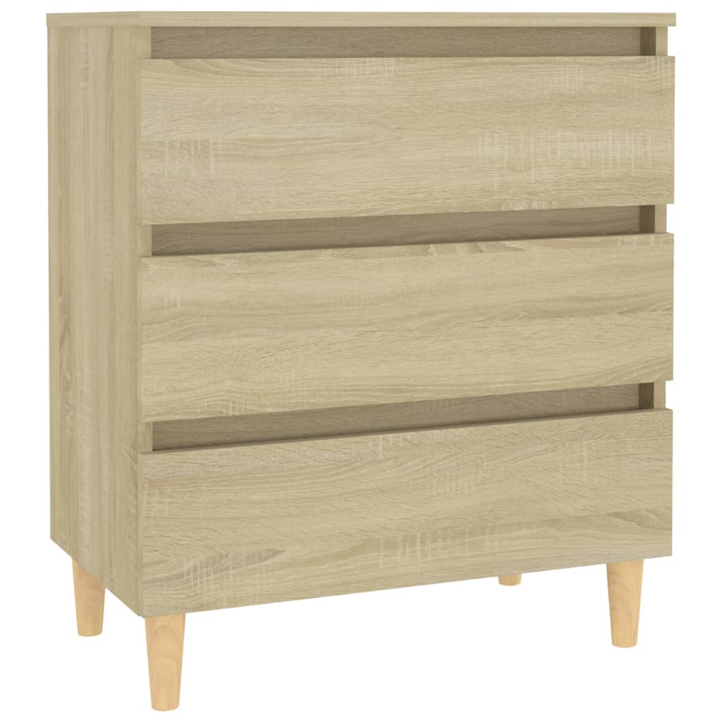 Dressoir 60x35x69 cm bewerkt hout