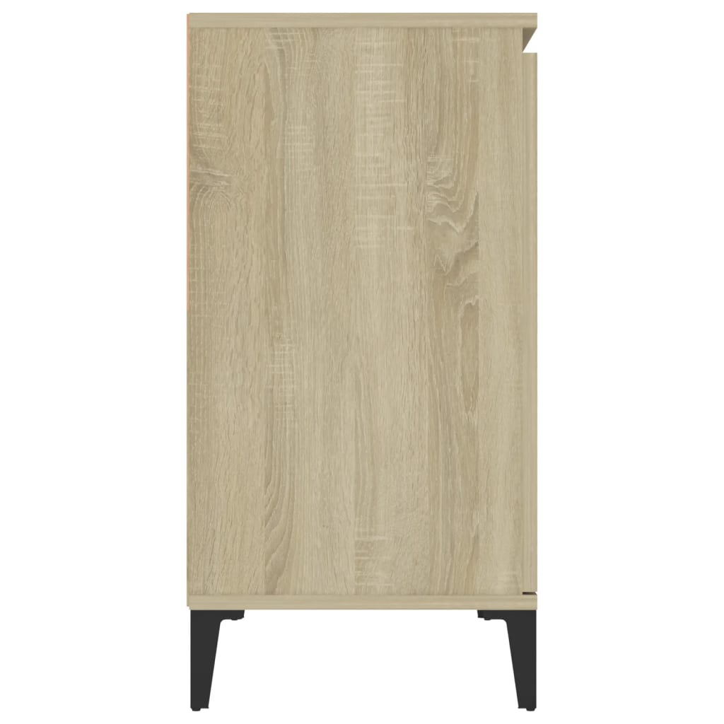 Dressoir 104x35x70 cm bewerkt hout