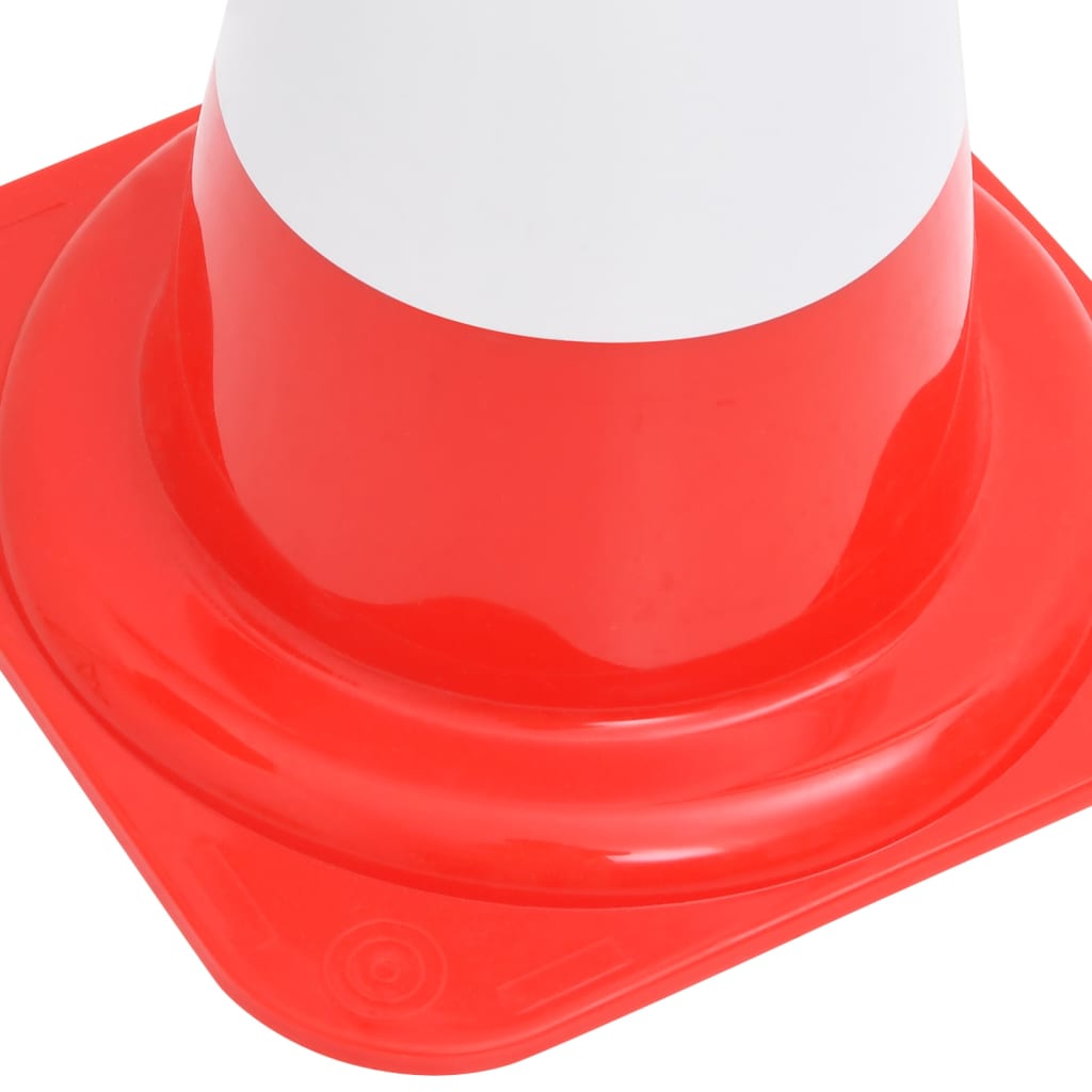 Verkeerskegel 20 st reflecterend 50 cm rood en wit