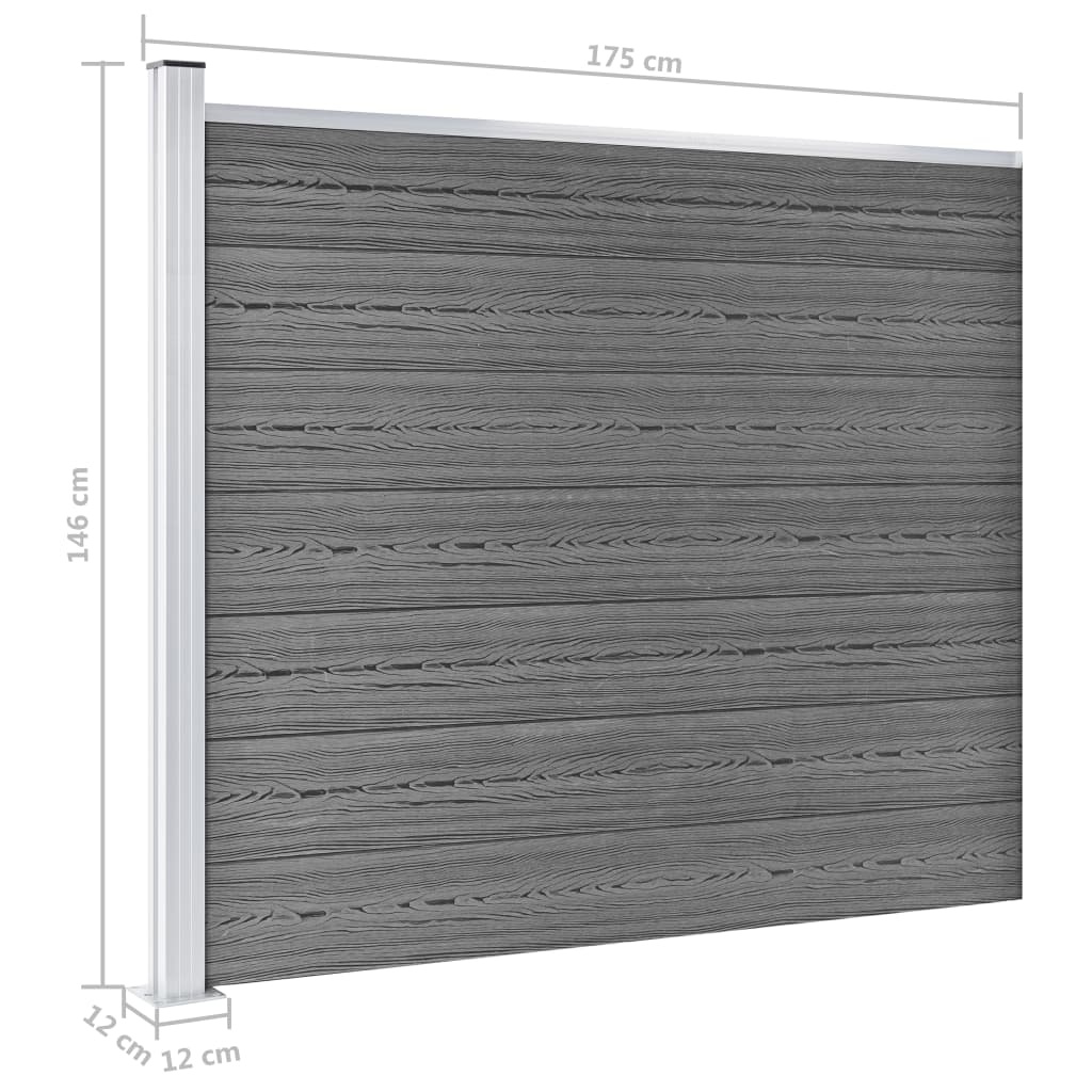 Schuttingpaneel 180x146 cm HKC