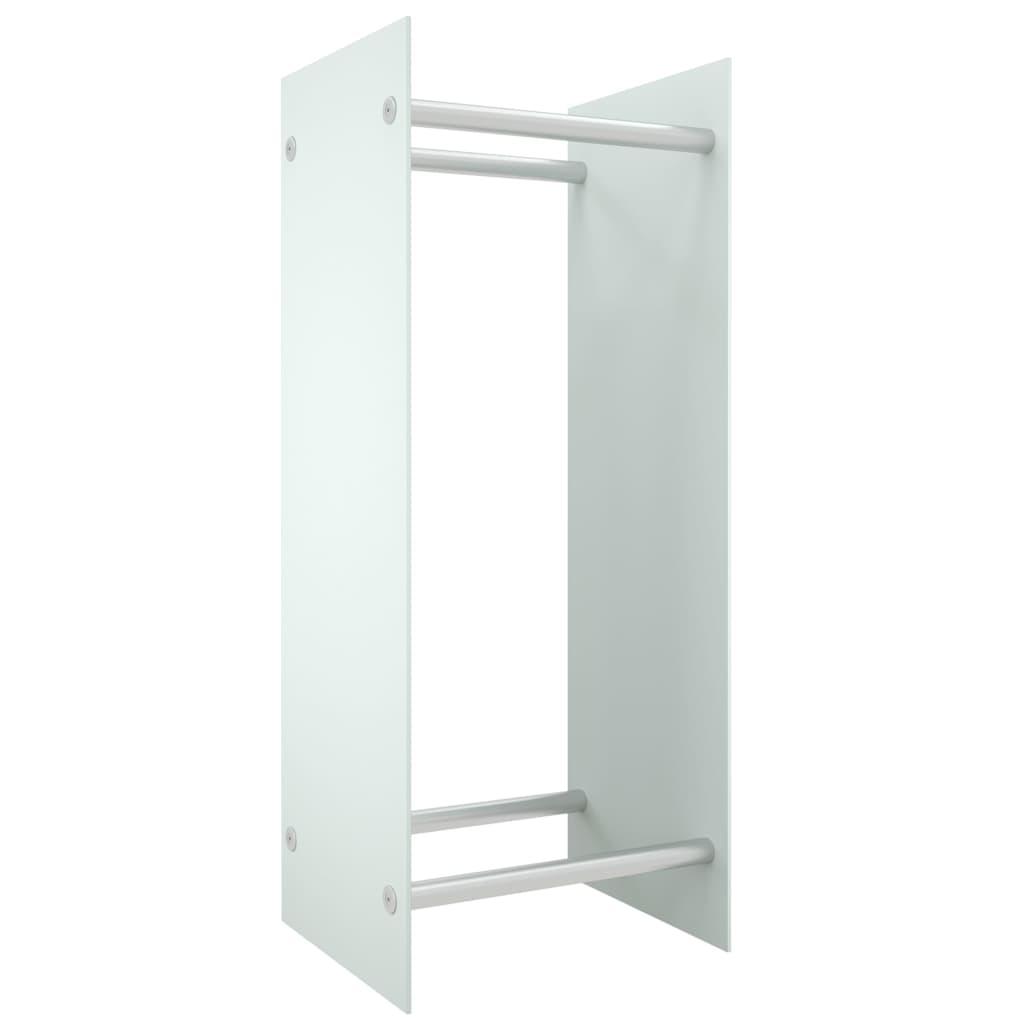 Haardhoutrek 80x35x100 cm gehard glas transparant