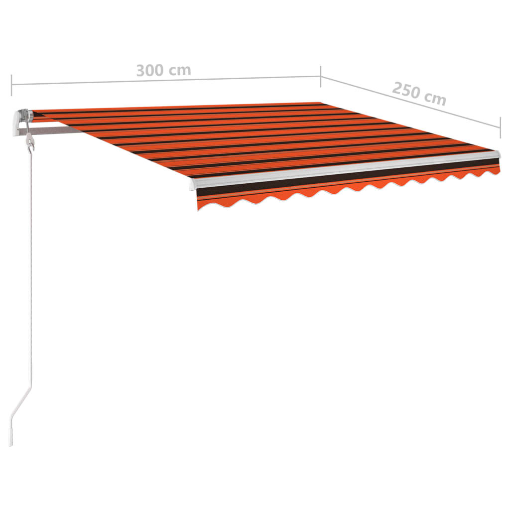 Awning automatically extendable 450x300 cm