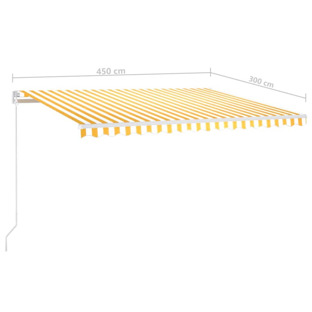 Awning automatically extendable 450x300 cm