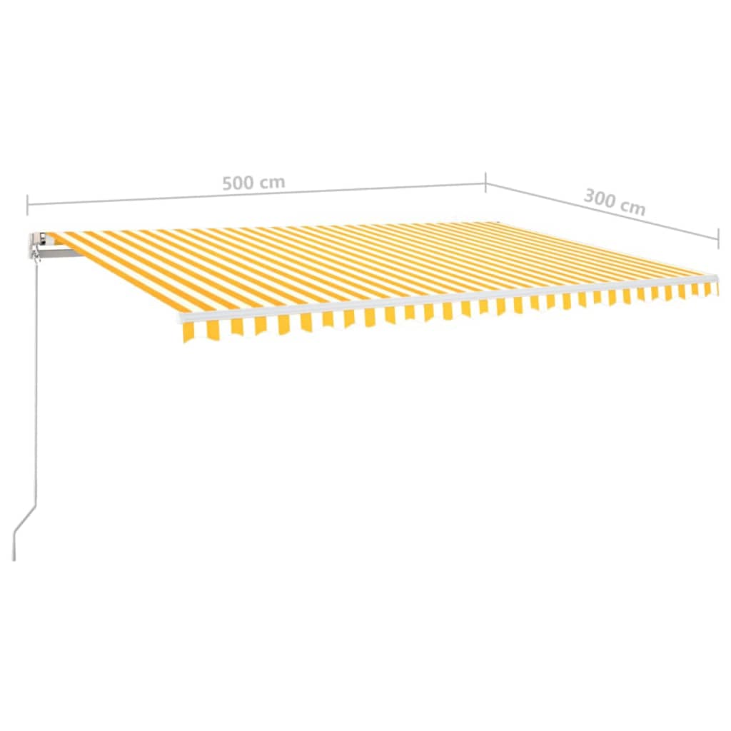 Awning automatically extendable 450x300 cm