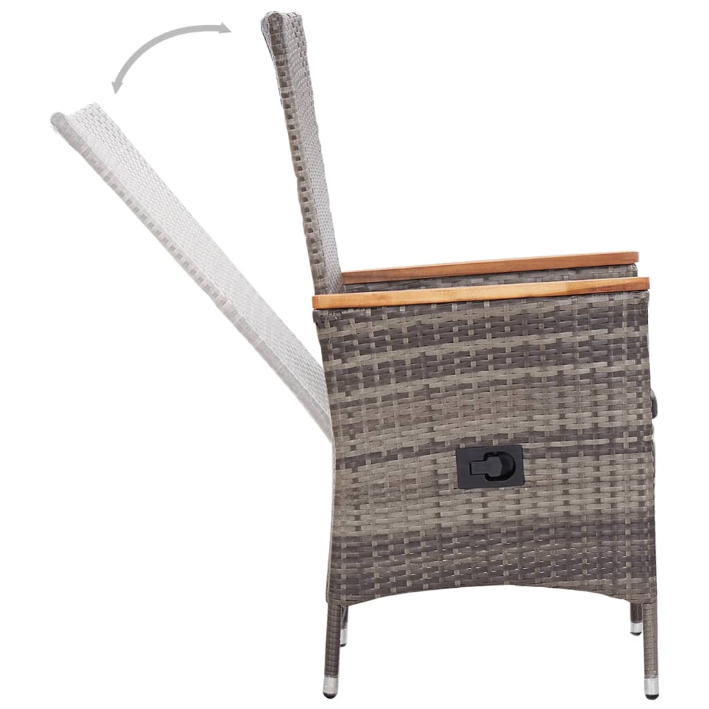 7-delige Tuinset poly rattan