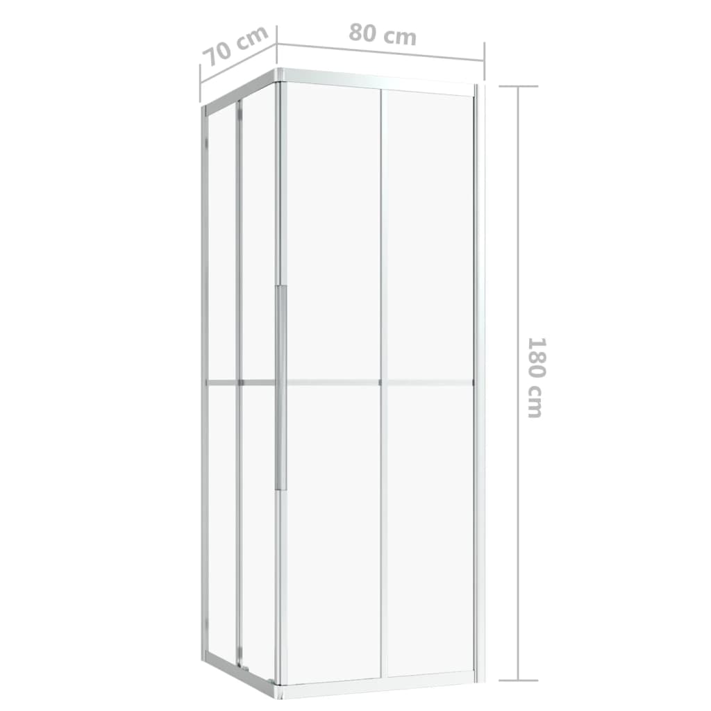 Douchecabine 70x70x180 cm ESG