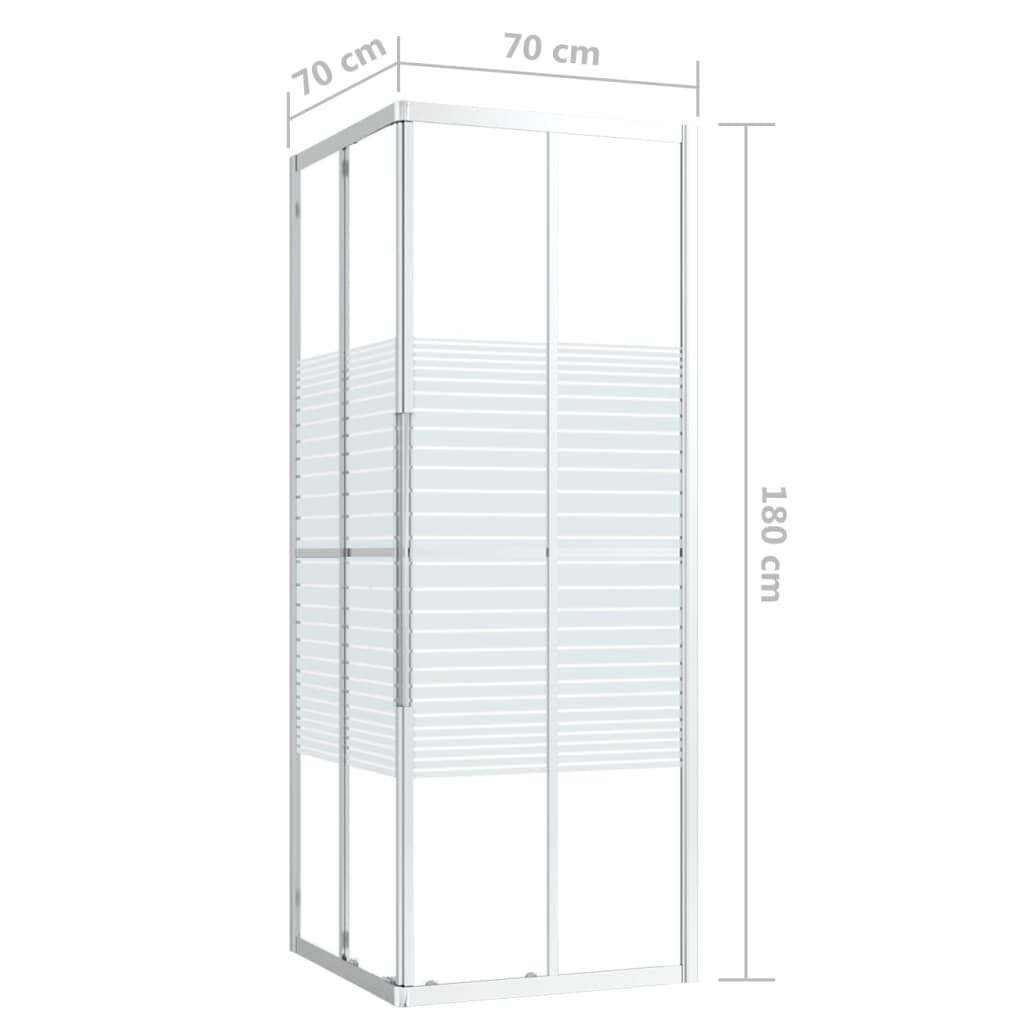 Douchecabine 80x80x180 cm ESG