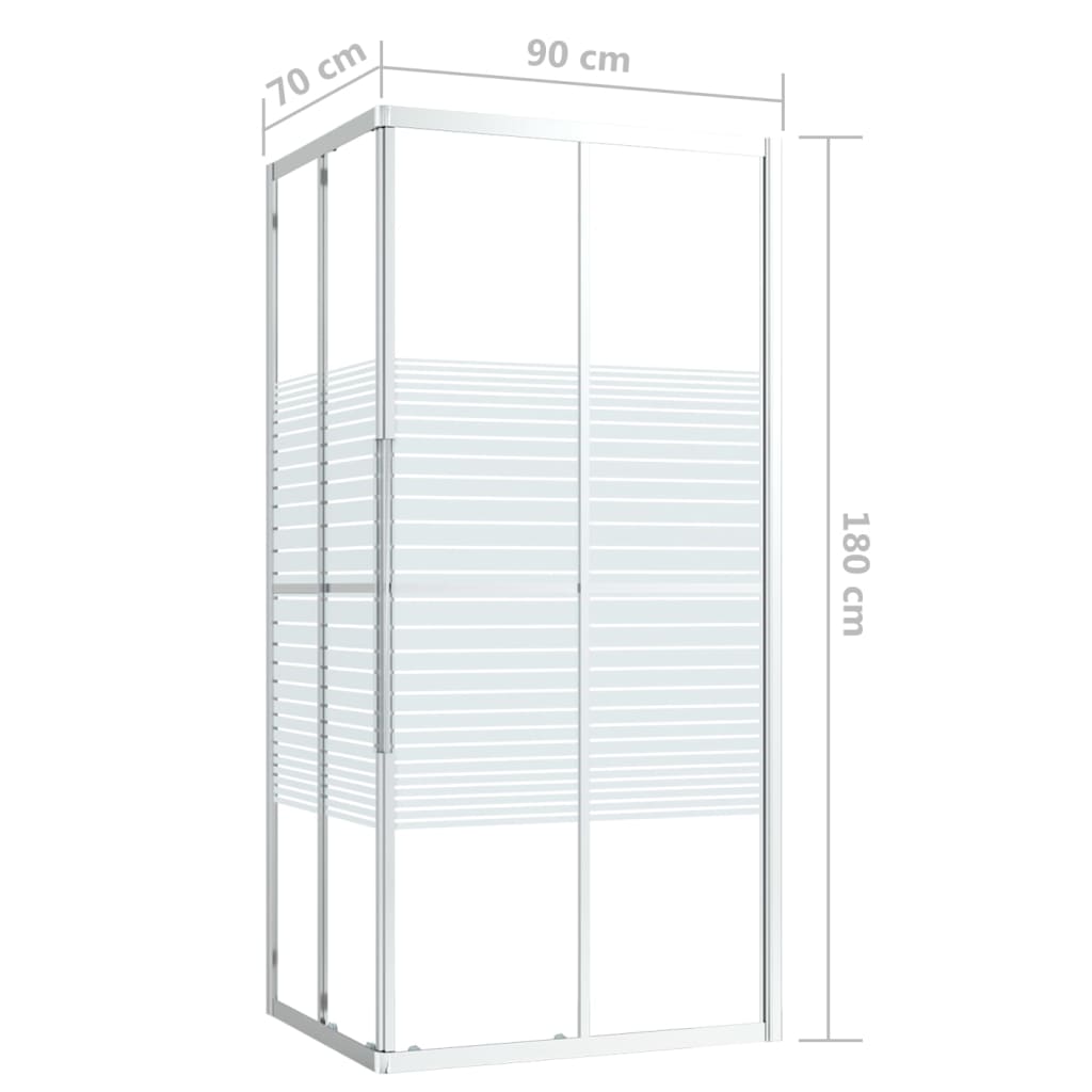 Douchecabine 80x80x180 cm ESG