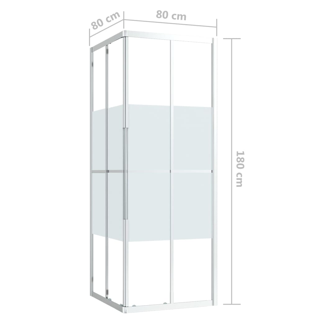 Douchecabine 70x70x180 cm ESG